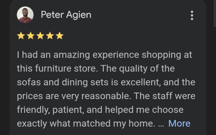 Google review snapshot 3