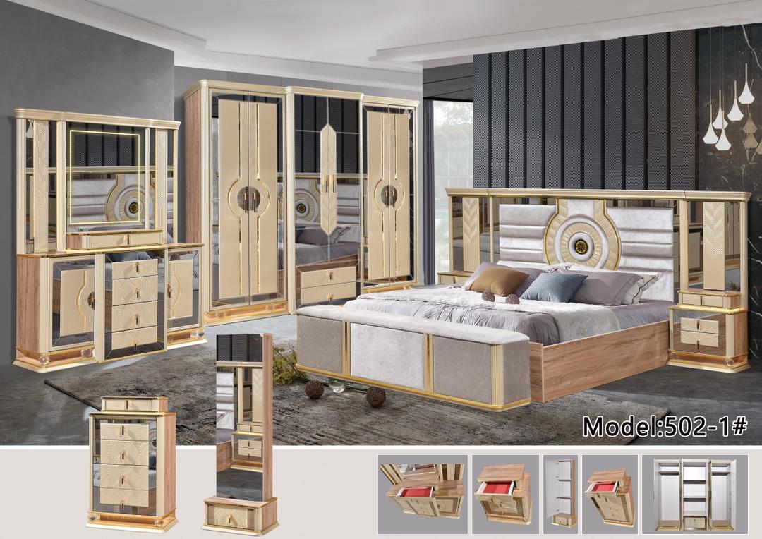 Royal Gold Bedroom Set in Juba, South Sudan