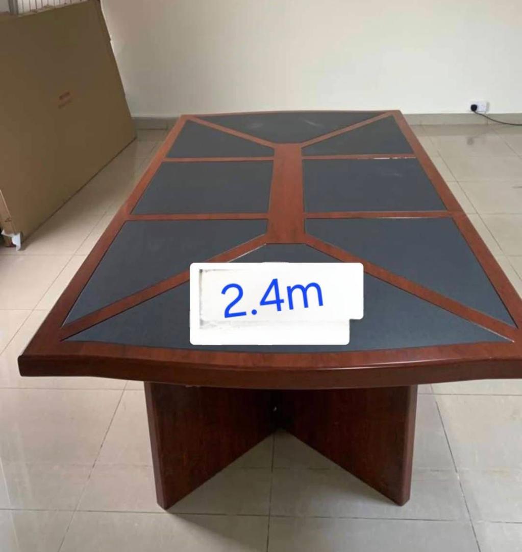 2.4m brown meeting table in Juba, South Sudan