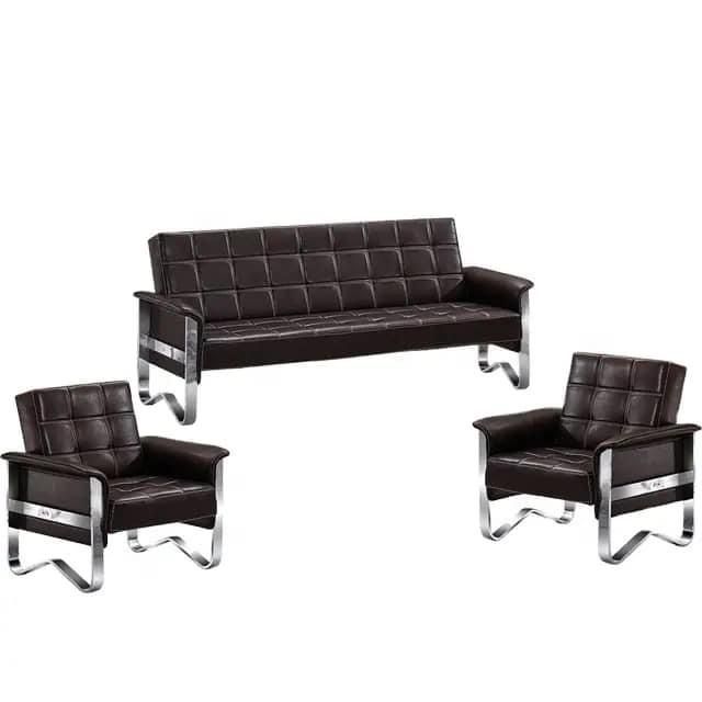 Waiting Area brown office sofa