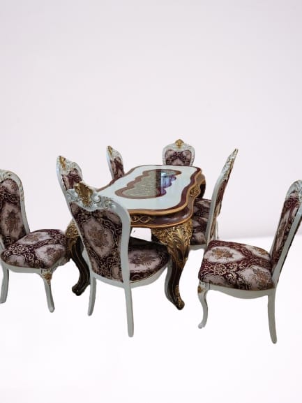8 Seater Wooden Dining table set in Juba, South Sudan